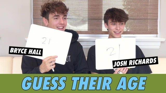 Bryce Hall vs. Josh Richards - Guess Their Age