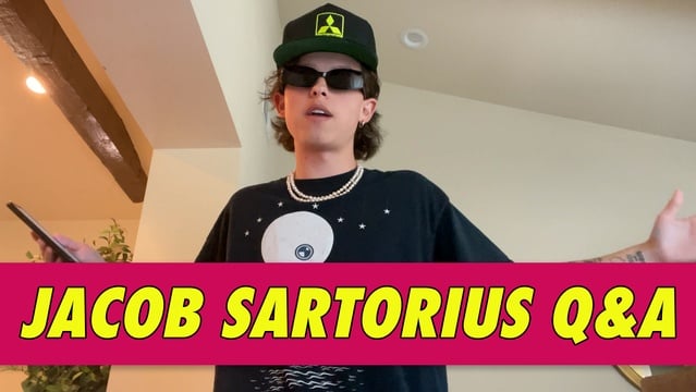 Jacob Sartorius Q&A